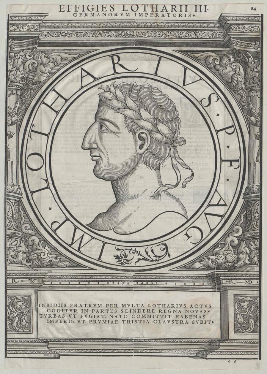 Lothar I de Artist Unknown