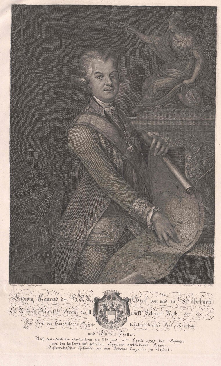 Ludwig Konrad Conde Lehrbach | Artist Unknown