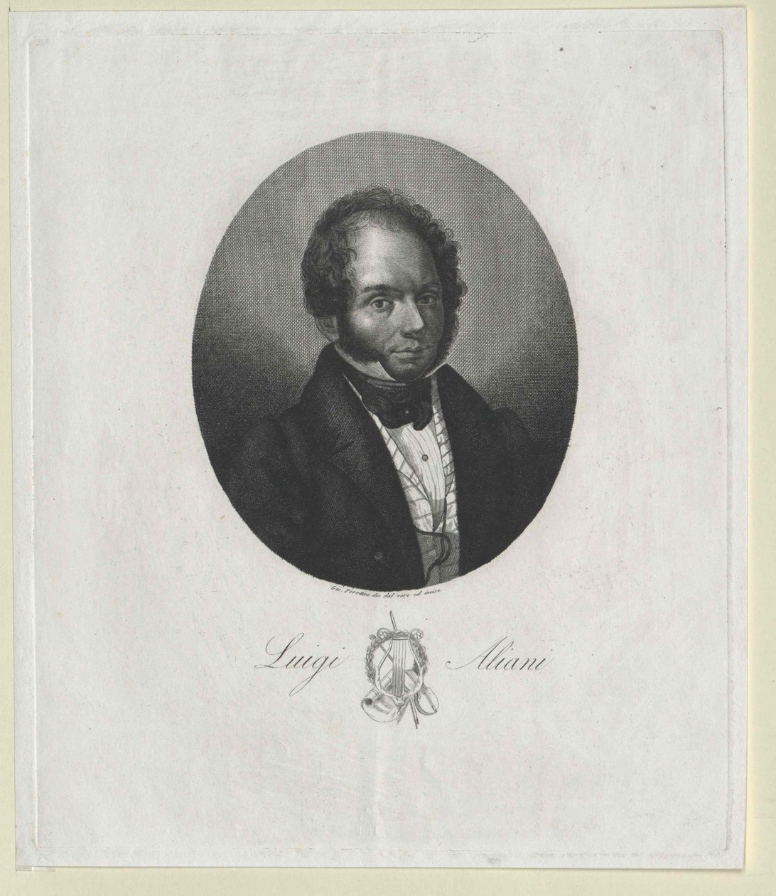 Luigi Aliani (imprimir) de Artist Unknown