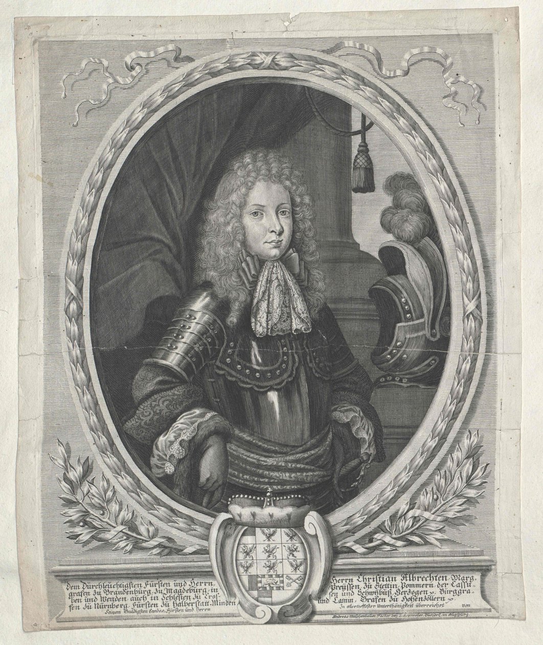 Margrave de Brandemburgo Christian Albrecht de Artist Unknown