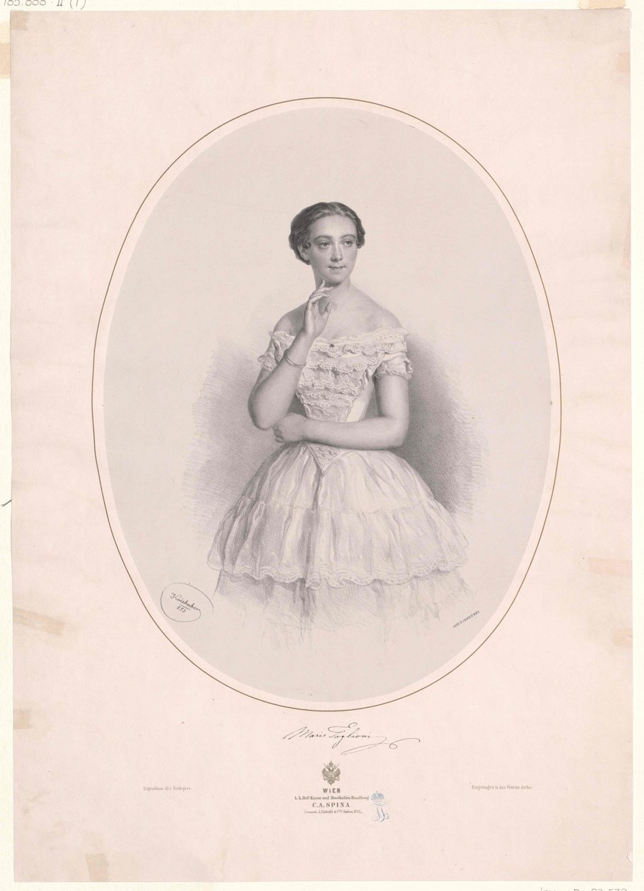Maria Taglioni de Artist Unknown