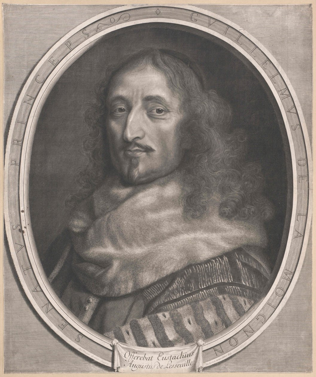 Marqués de Basville Lamoignon (imprimir) de Artist Unknown