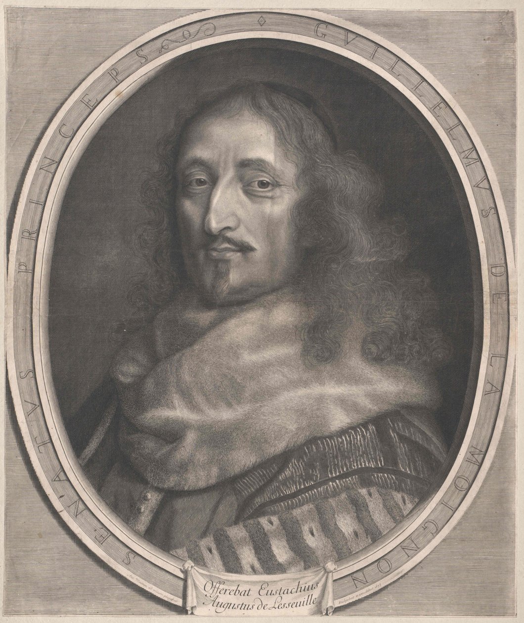 Marqués de Basville Lamoignon (imprimir) de Artist Unknown