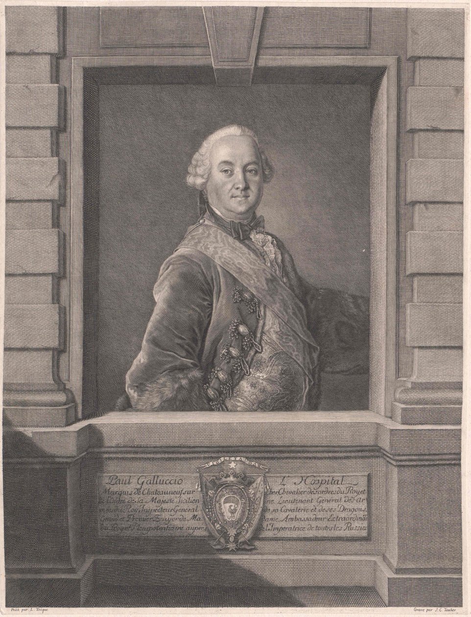 Marqués de Ch00740065auneuf-sur-Cher Galluccio de L