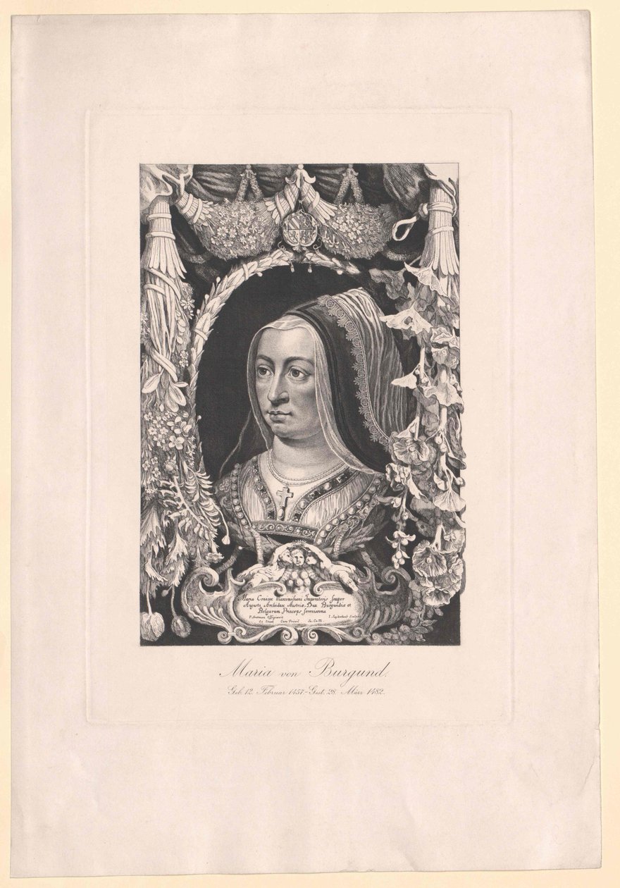 María de Borgoña (huella) de Artist Unknown