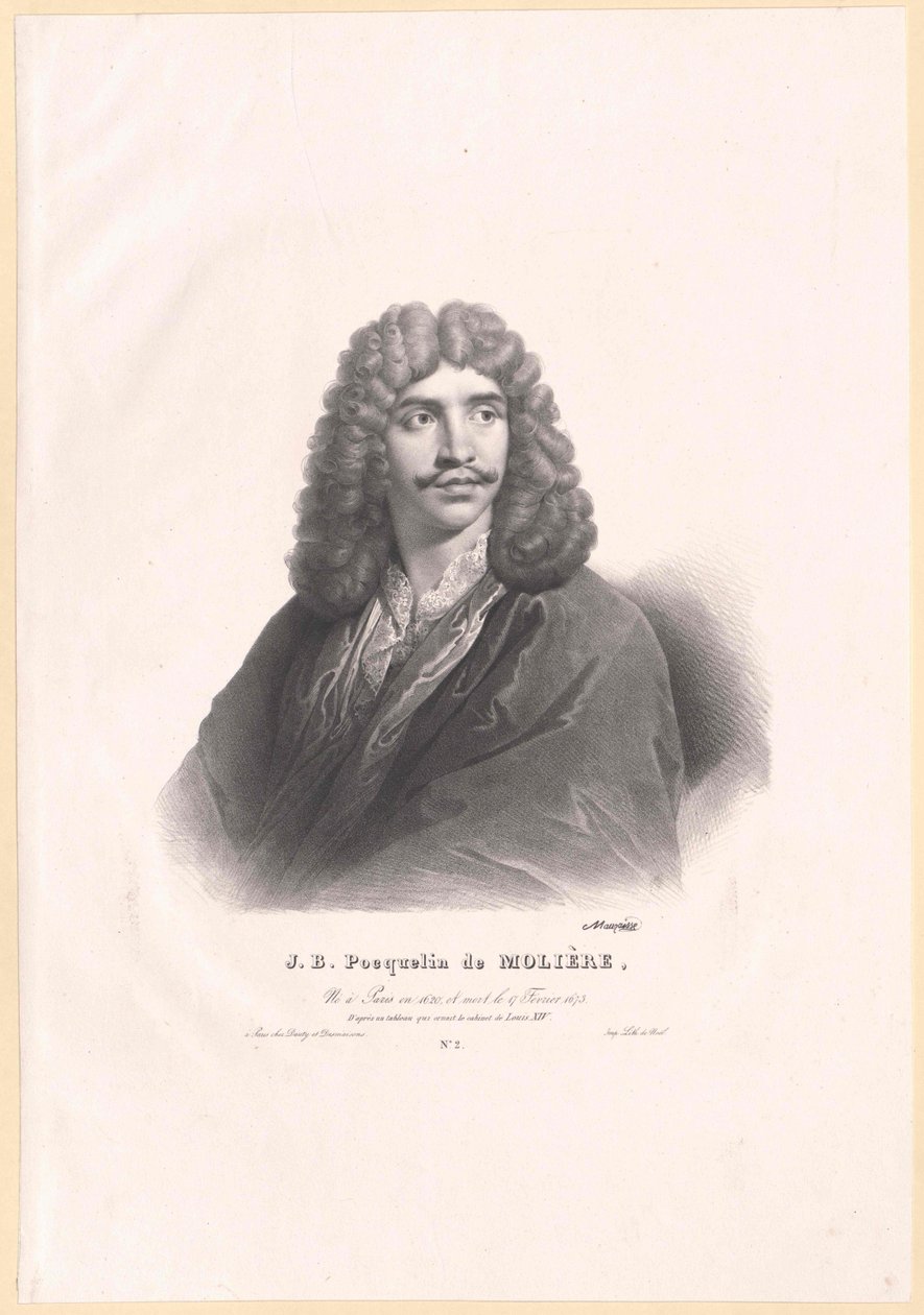 Moliere (imprimir) de Artist Unknown
