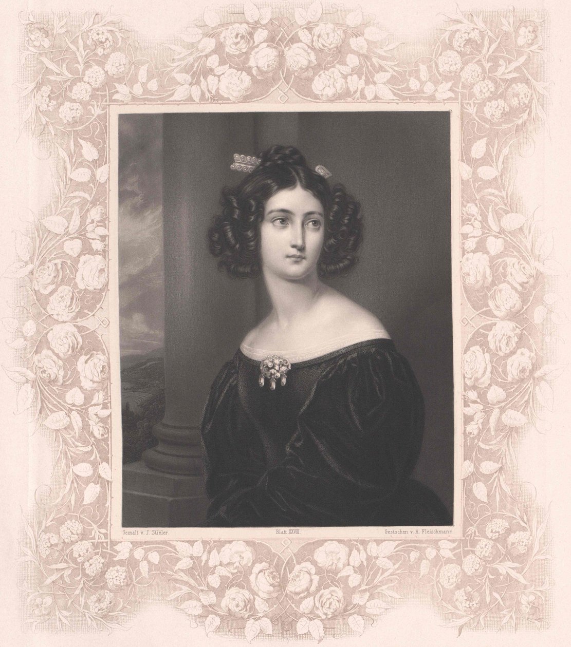 Nanette Kaula (imprimir) de Artist Unknown