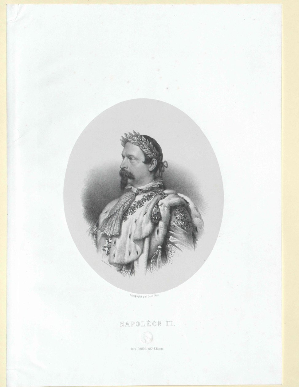 Napoleón III Emperador de los franceses, de Artist Unknown