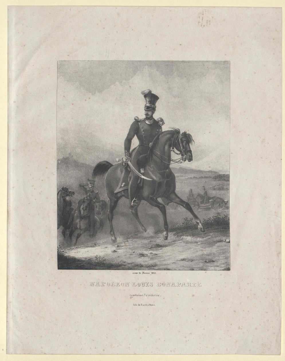 Napoleón III Emperador de los franceses, de Artist Unknown