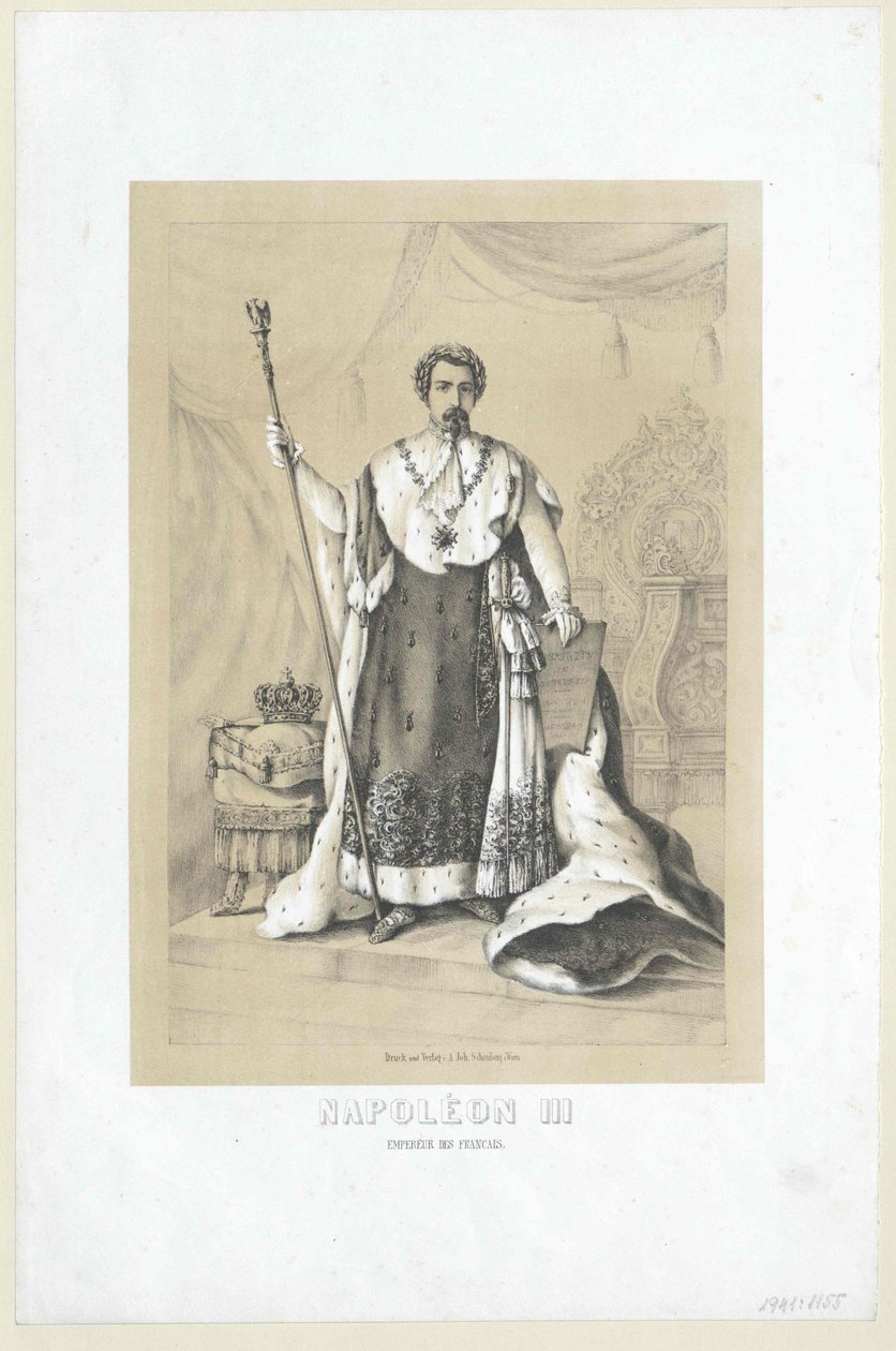 Napoleón III Emperador de los franceses, de Artist Unknown