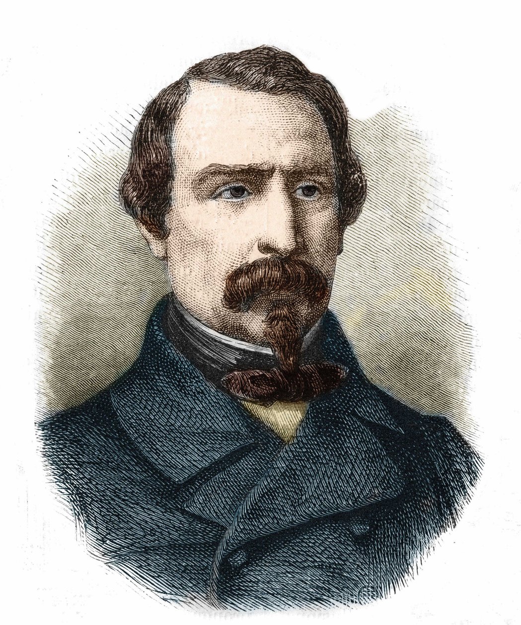 Napoleón III, emperador de los franceses. de Artist Unknown
