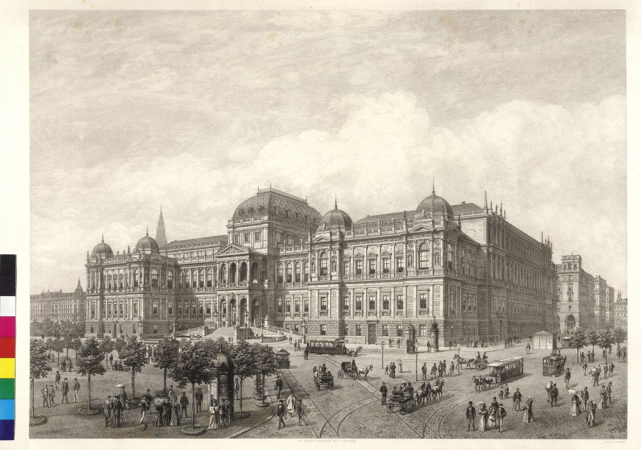 Nueva universidad en Viena de Artist Unknown