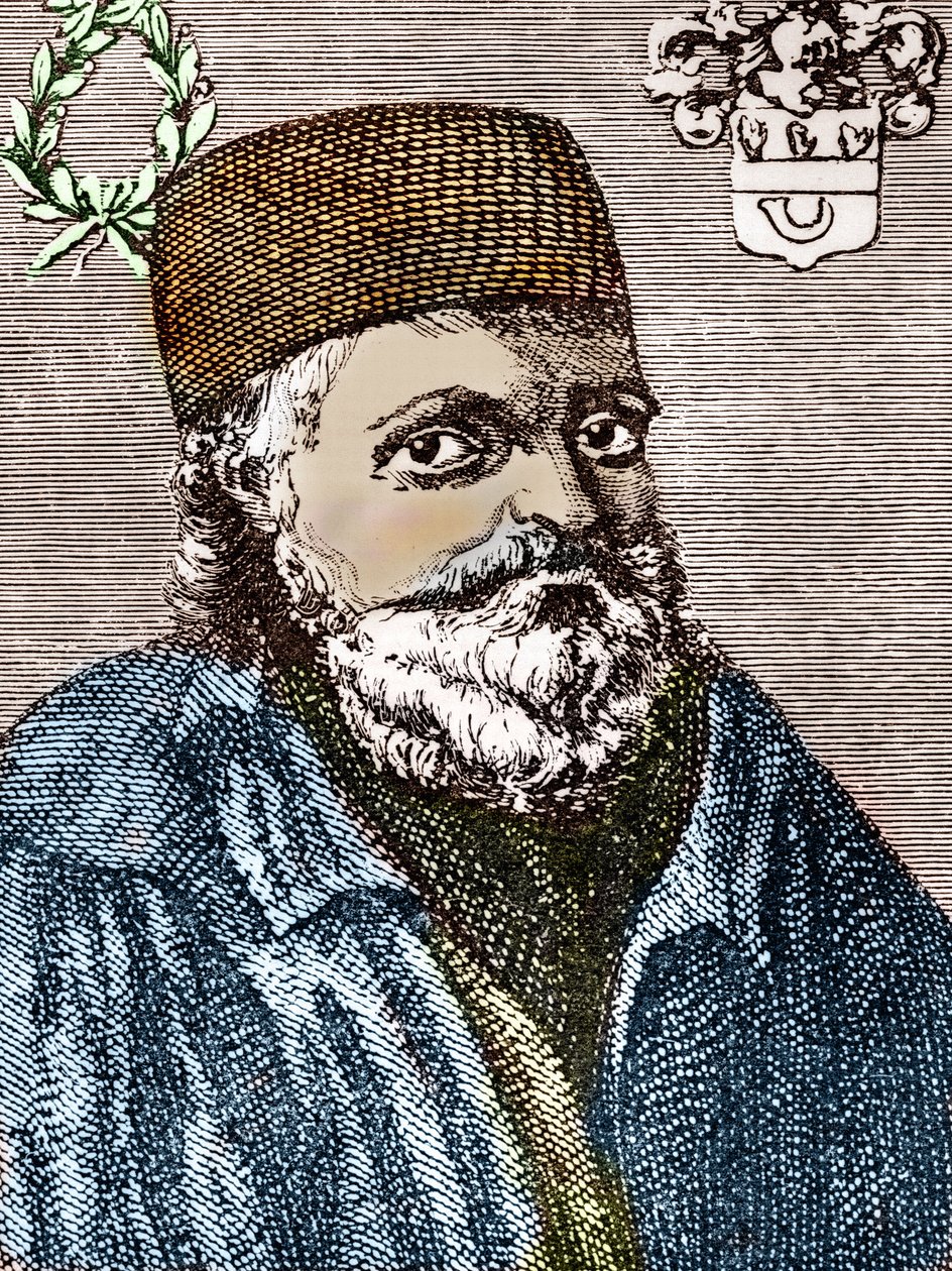 Nicolas Flamel (grabado) de Artist Unknown