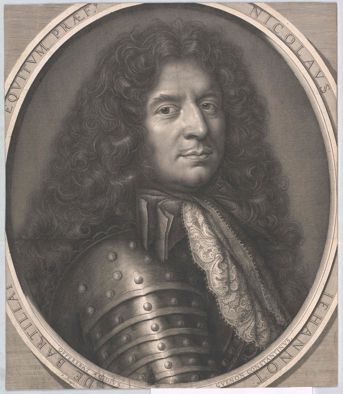 Nicolas Jehannot de Bartillat (huella) de Artist Unknown