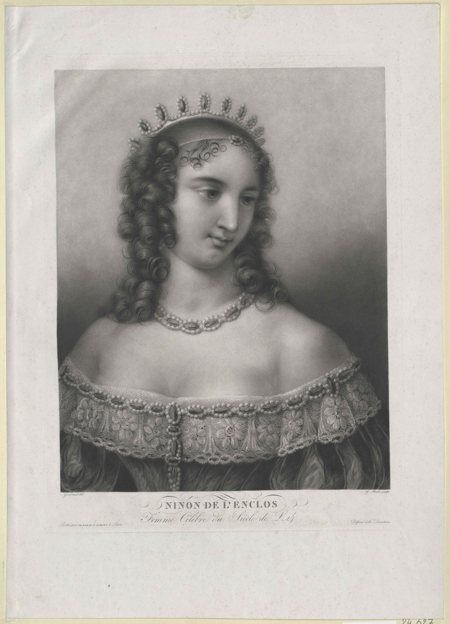 Ninon de Lenclos de Artist Unknown