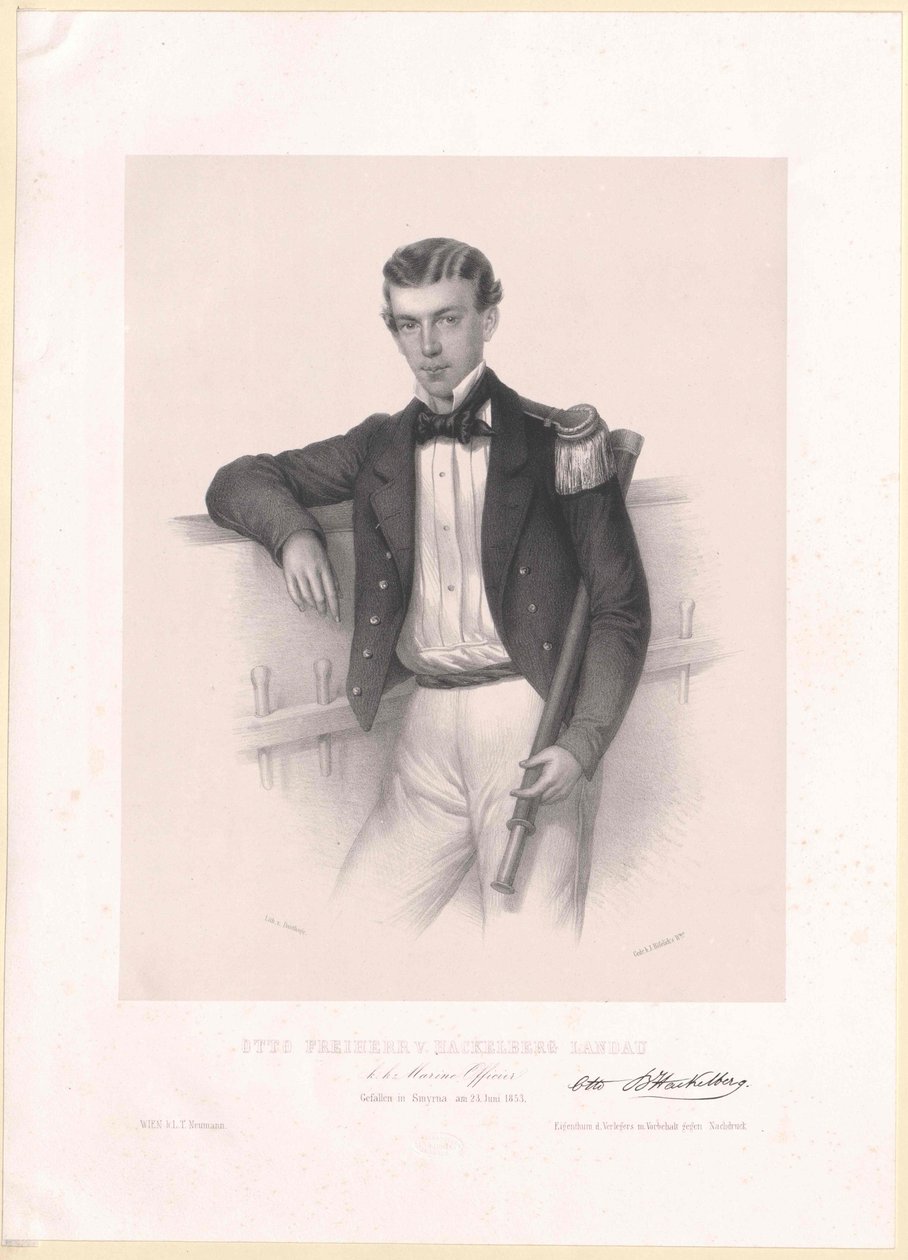 Otto barón de Hackelberg-Landau a Hoechenberg de Artist Unknown
