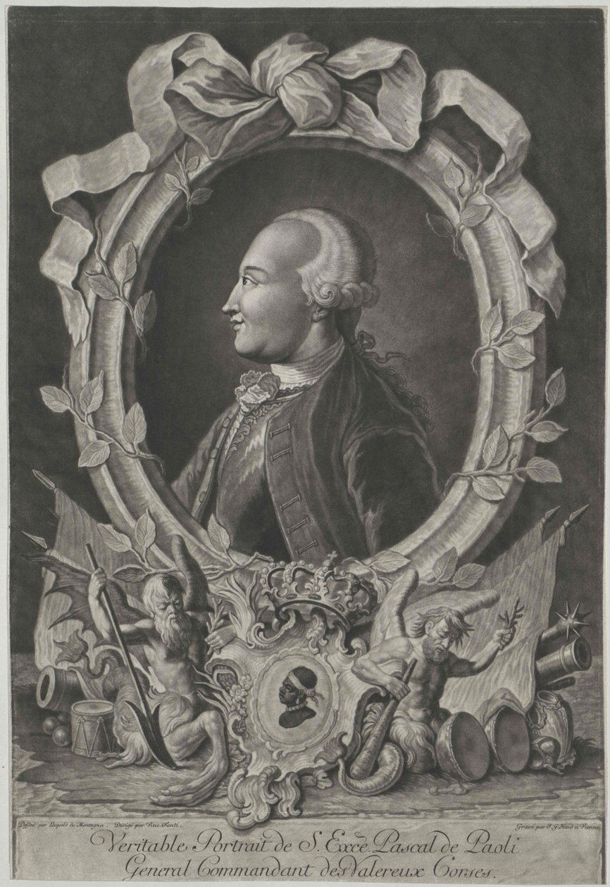 Pasquale Paoli de Artist Unknown