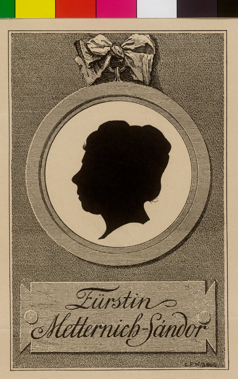 Pauline condesa Sandor von Slavnicza (impresión) de Artist Unknown