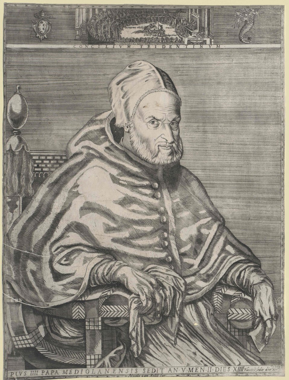 Papa Pío IV de Artist Unknown