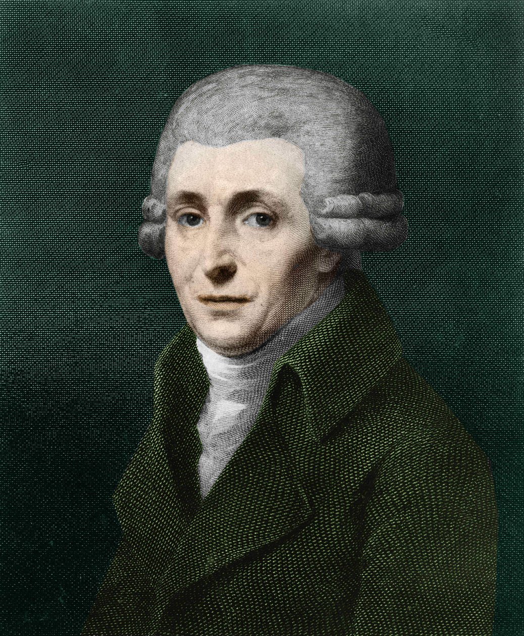 Retrato de Franz Joseph Haydn (1732-1809). de Artist Unknown