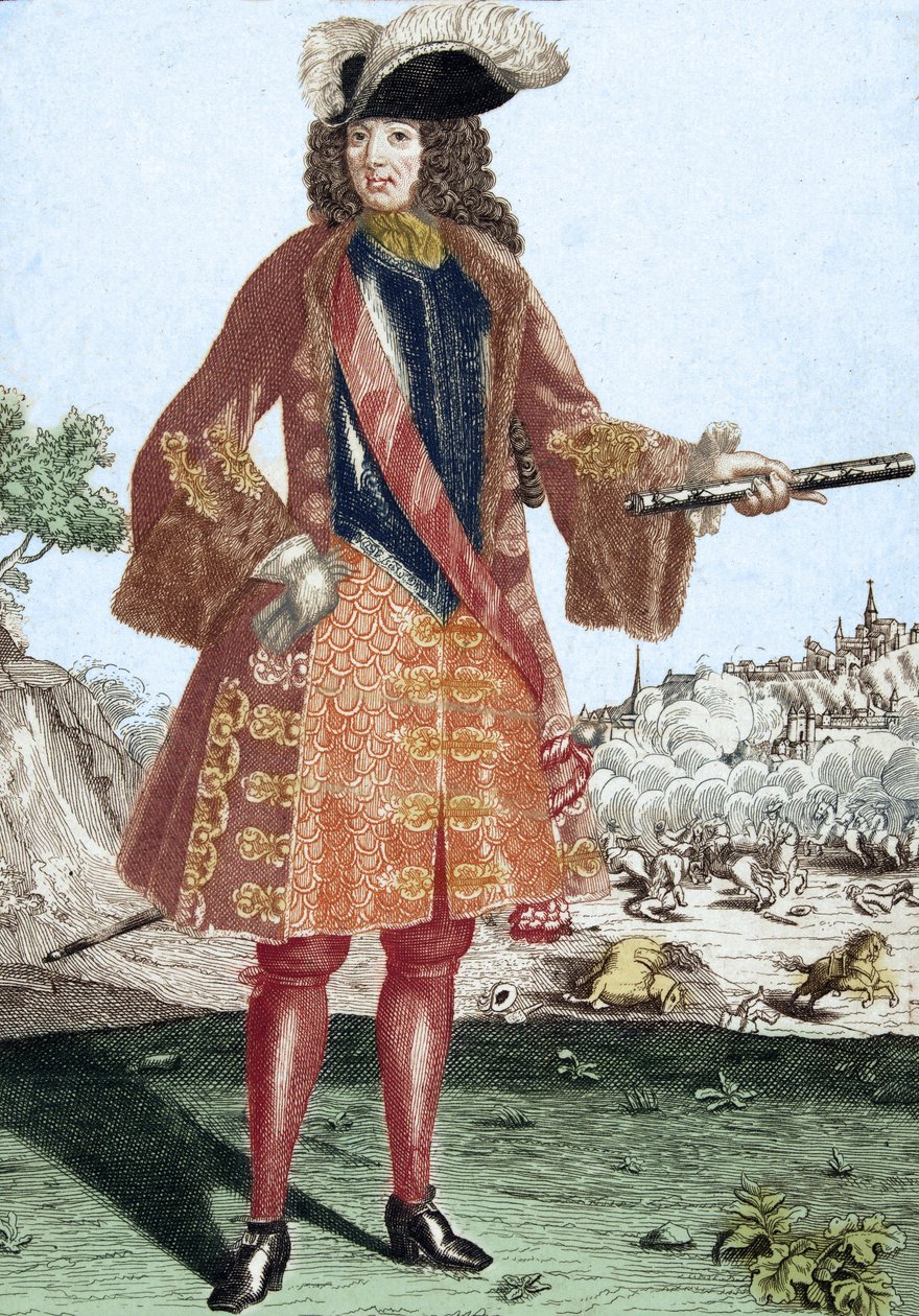 Retrato del mariscal François de Neufville, duque de Villeroy - François de Neufville de Villeroy de Artist Unknown
