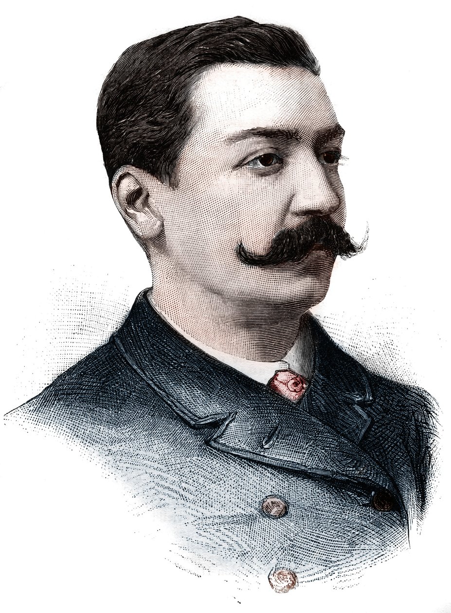 Retrato del príncipe Roland Bonaparte (1858-1924), geógrafo y botánico francés. de Artist Unknown