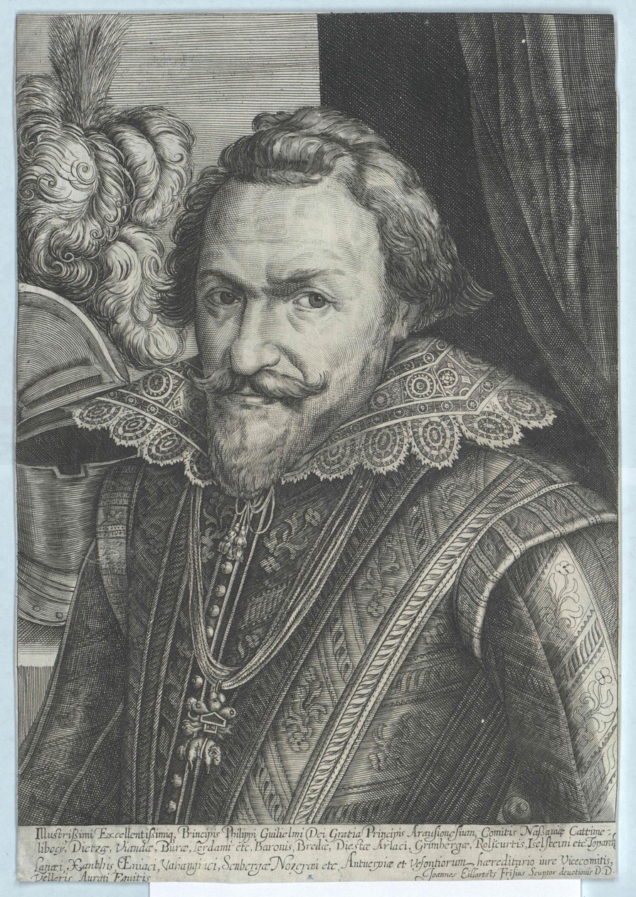 Príncipe de Orange Philipp Wilhelm (huella) de Artist Unknown