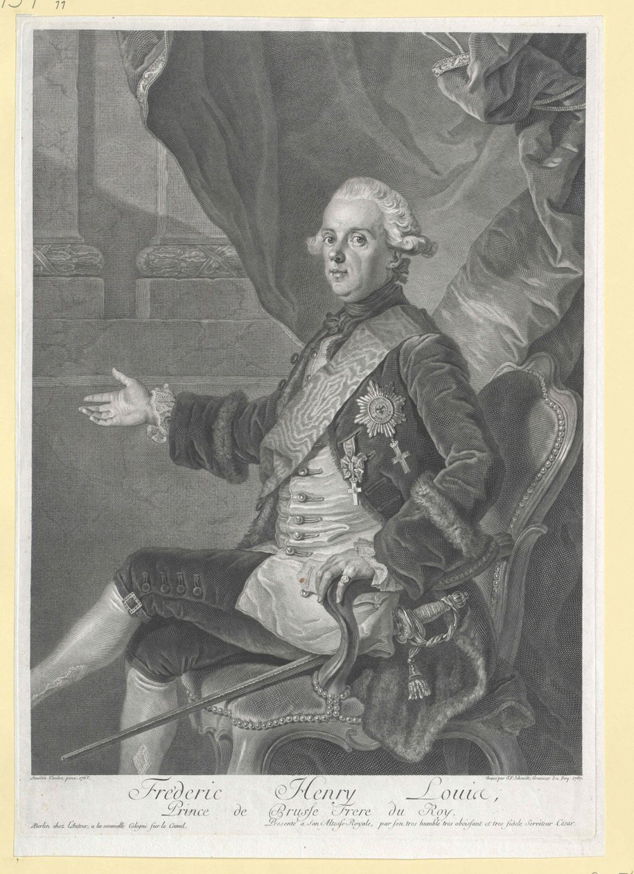 Príncipe de Prusia Enrique de Artist Unknown