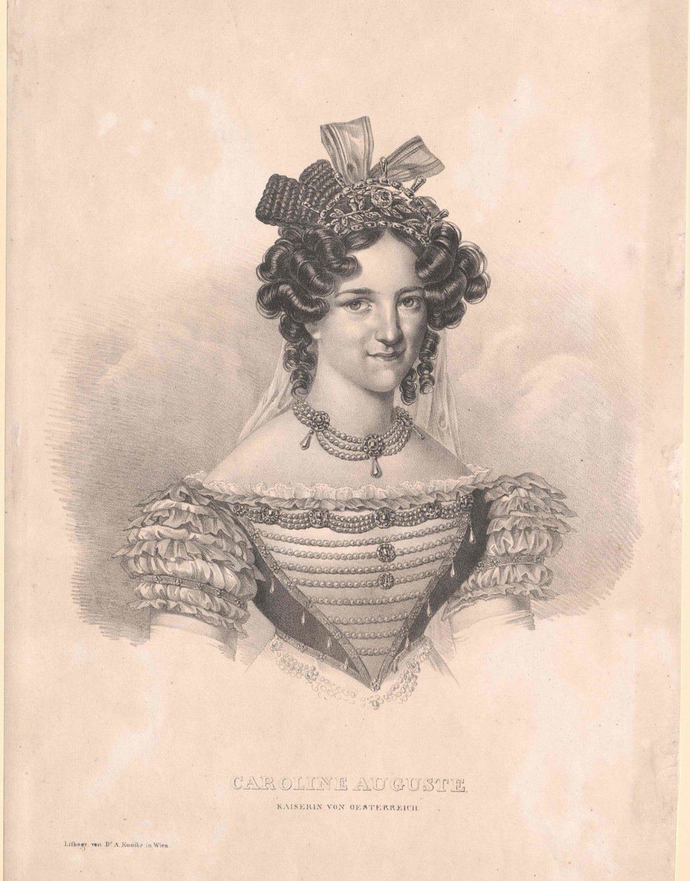 Princesa de Baviera (1792-1873) Carolina de Artist Unknown