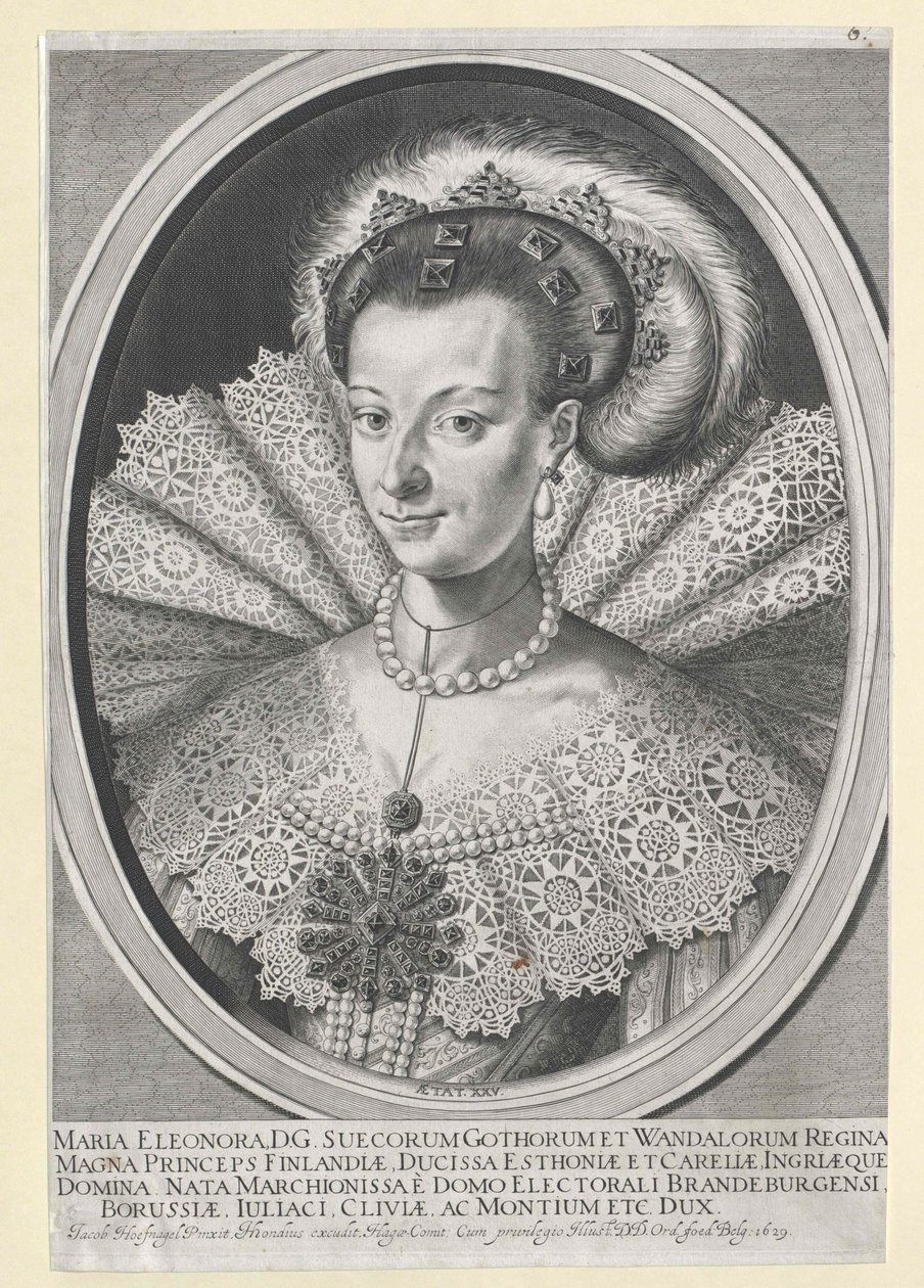 Princesa de Brandemburgo Marie Eleonore de Artist Unknown