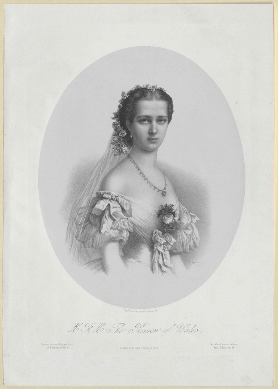 Princesa de Dinamarca Alexandra de Artist Unknown