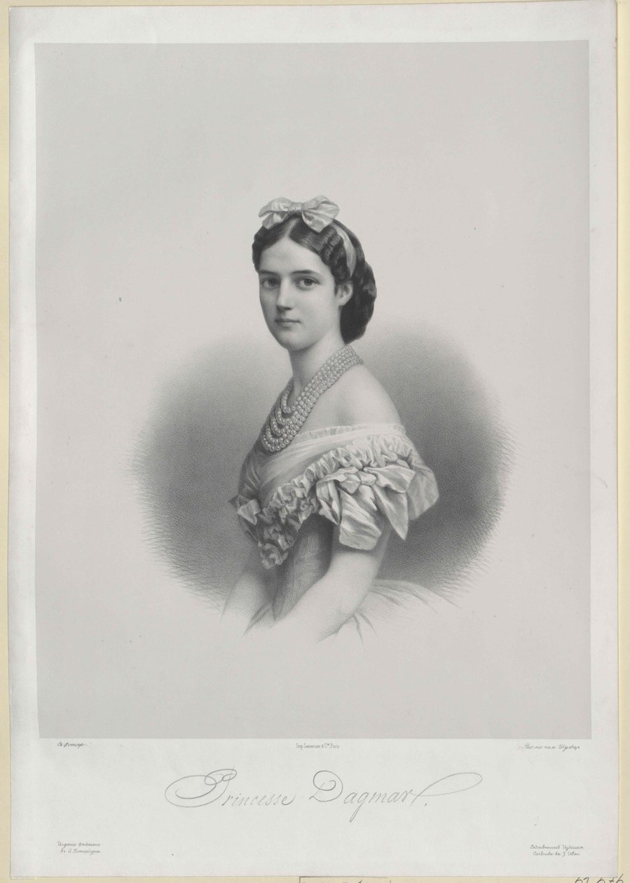 Princesa de Dinamarca Dagmar de Artist Unknown