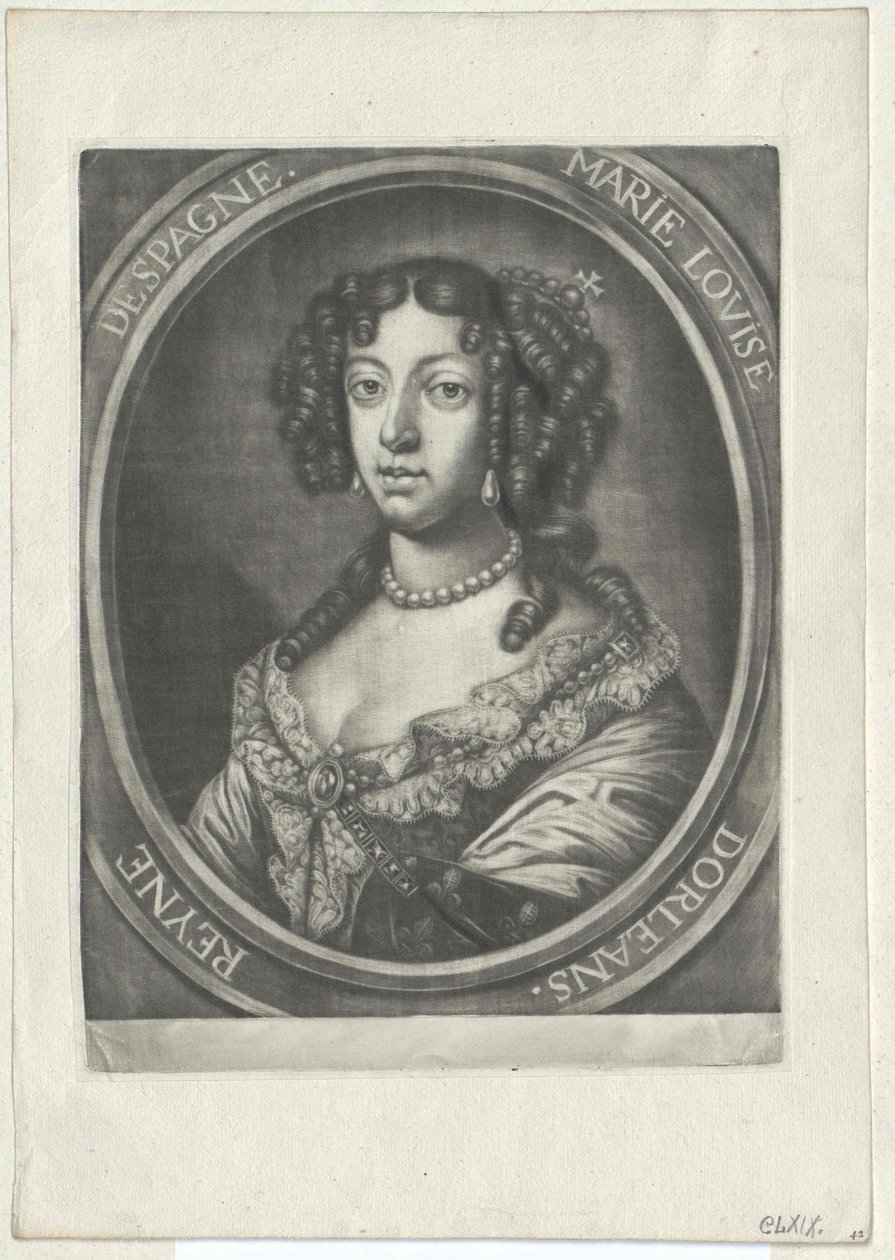 Princesa de Orl0061006es María Luisa (imprimir) de Artist Unknown