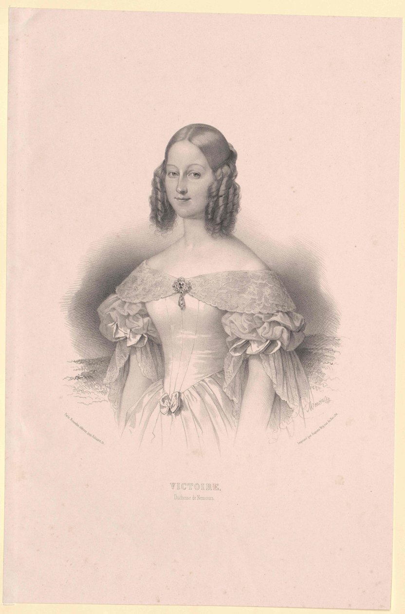 Princesa de Sajonia-Coburgo-Gotha Victoria de Artist Unknown