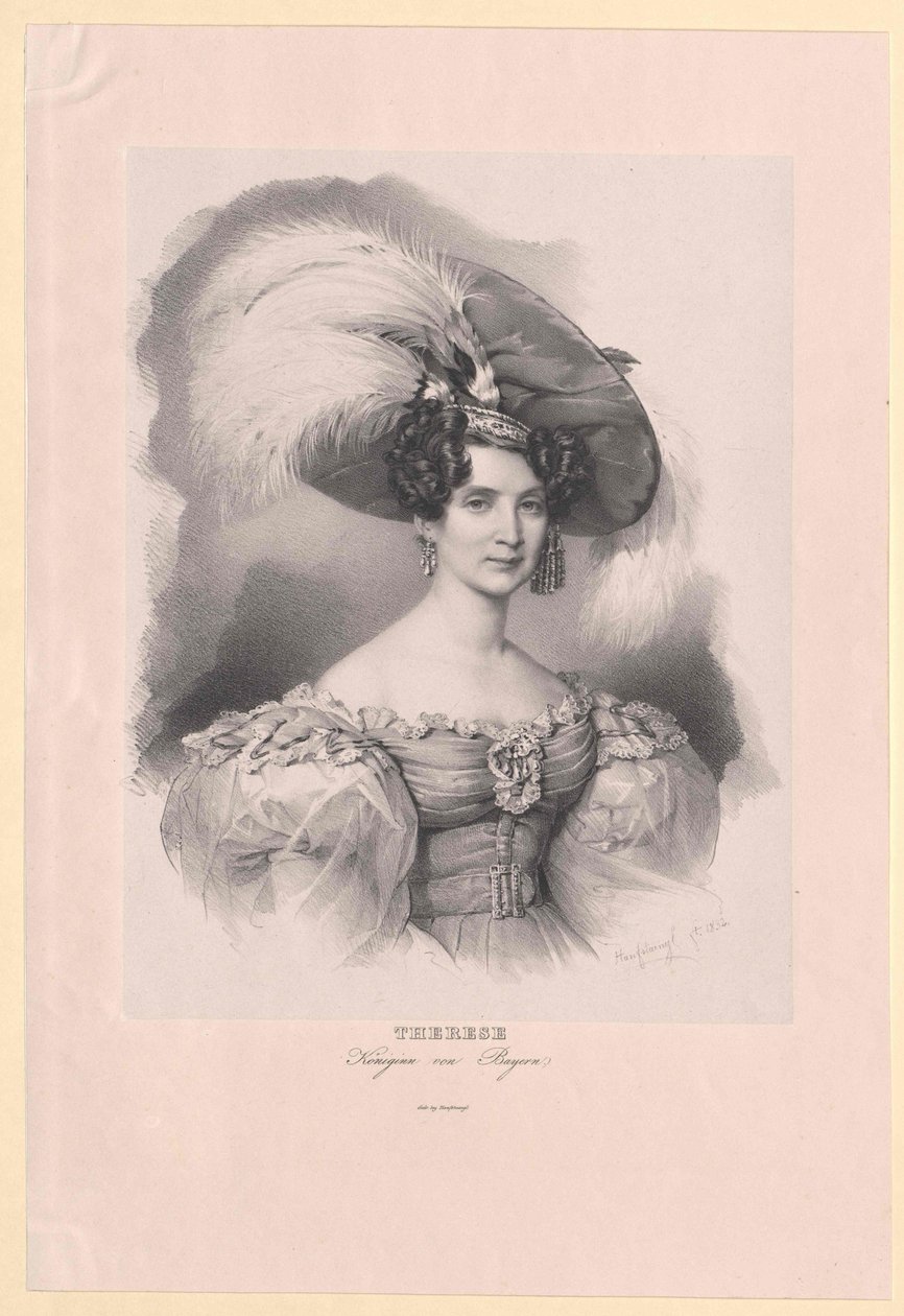 Princesa de Sajonia-Hildburghausen (1792-1854) Teresa de Artist Unknown
