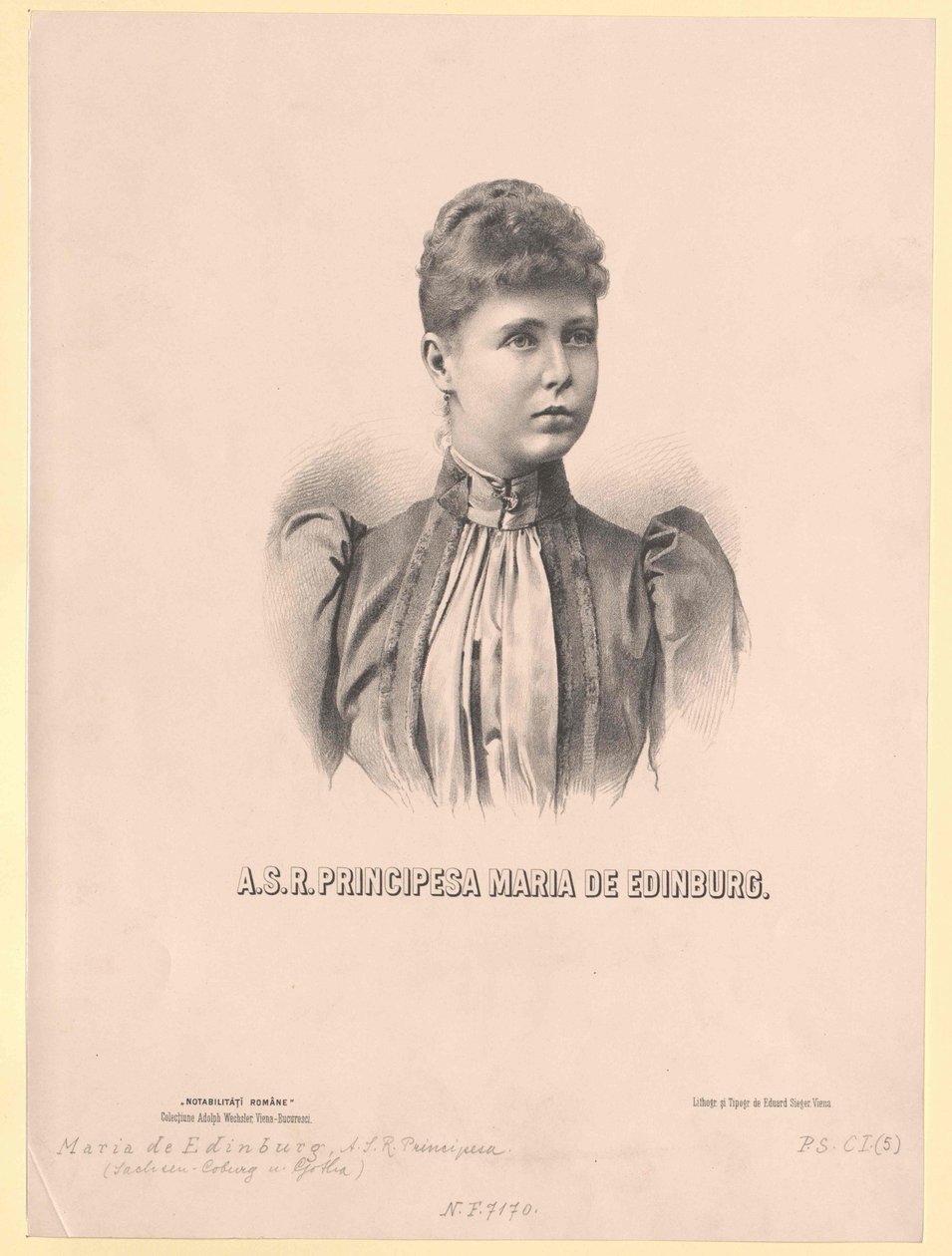 Princesa de Sajonia-Coburgo-Gotha Mary de Artist Unknown