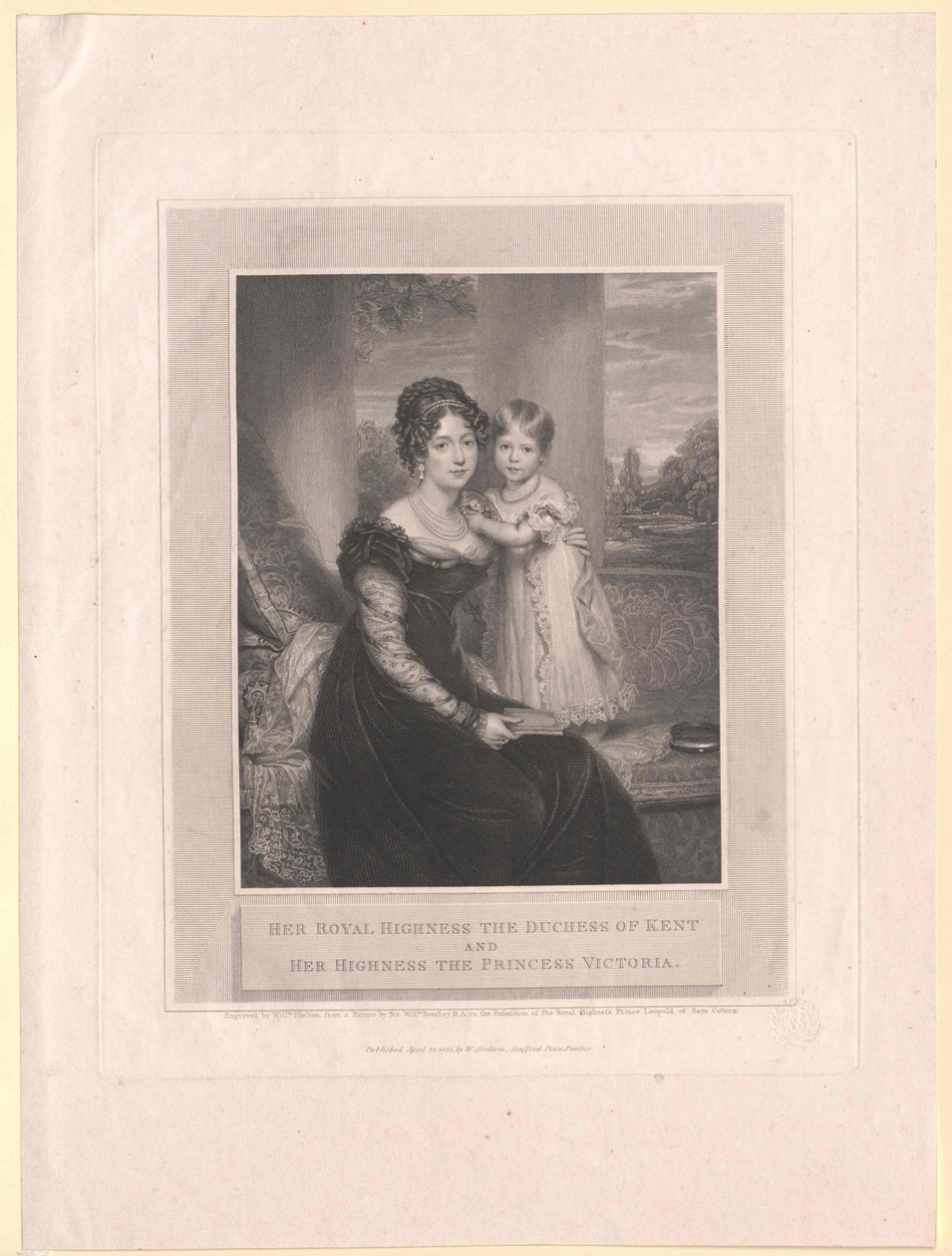 Princesa de Sajonia Coburgo-Saalfeld Victoria de Artist Unknown