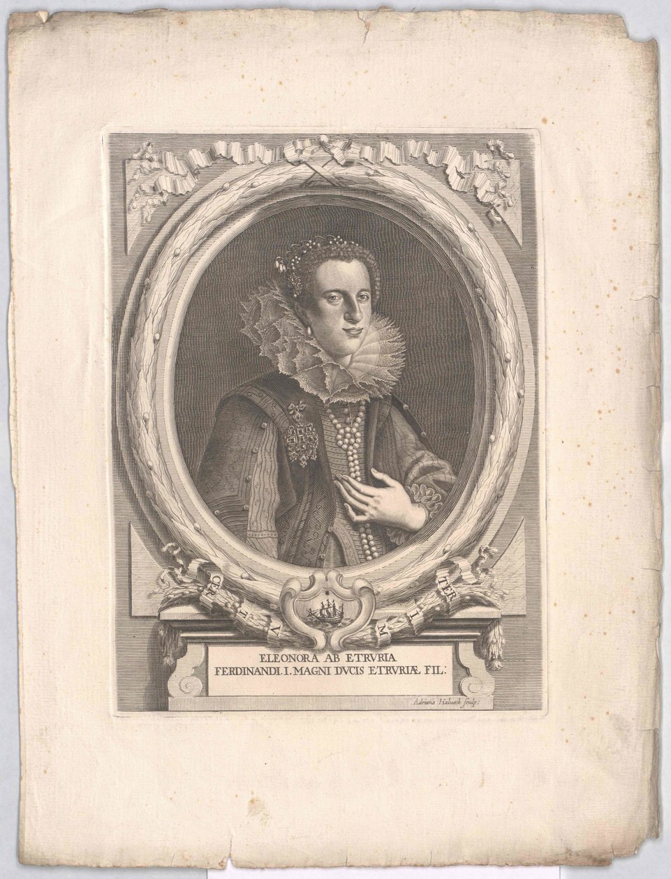 Princesa de Toscana Leonor de Médicis de Artist Unknown