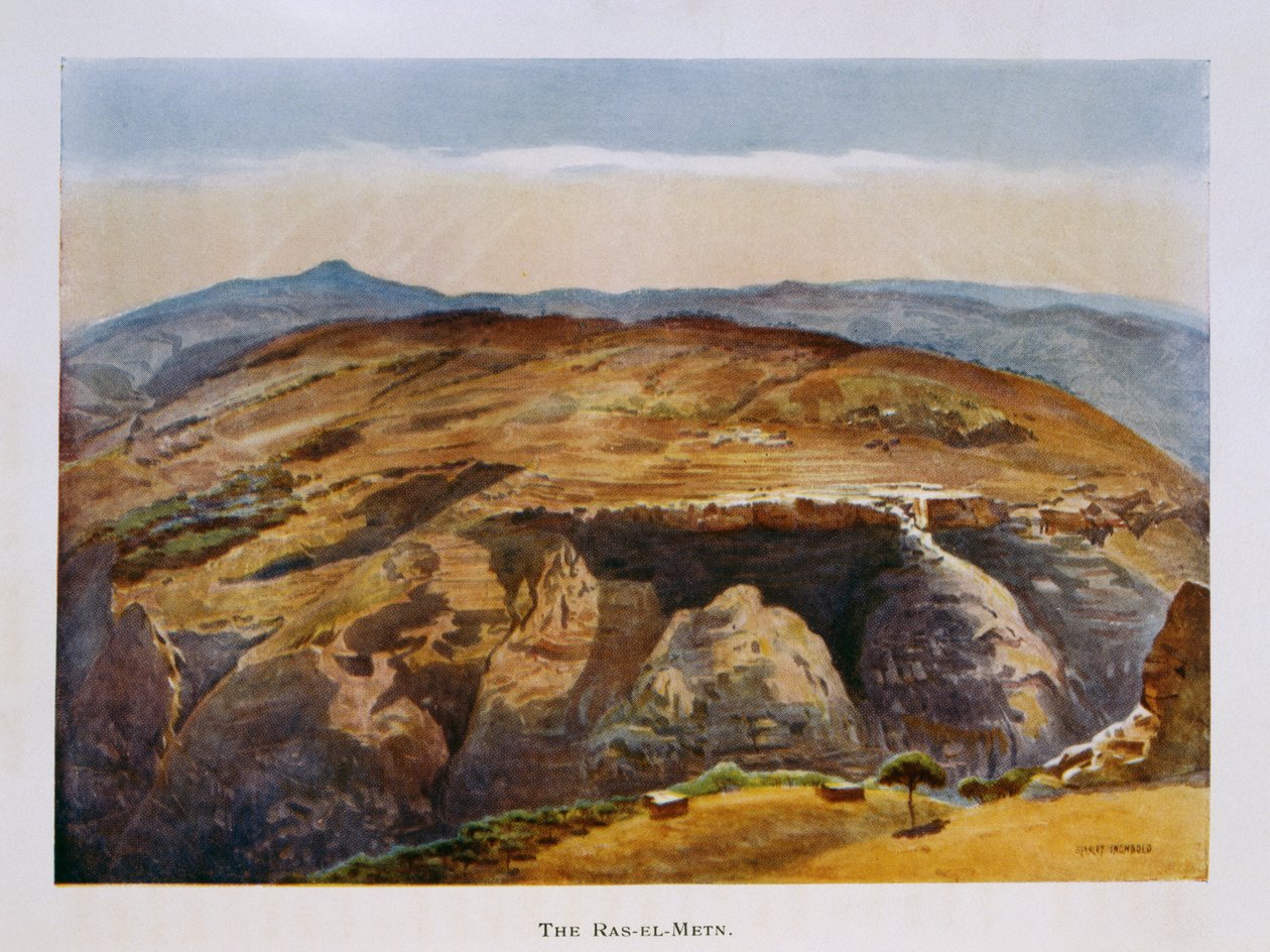 Cueva de Ras el-Matn, en Líbano de Artist Unknown