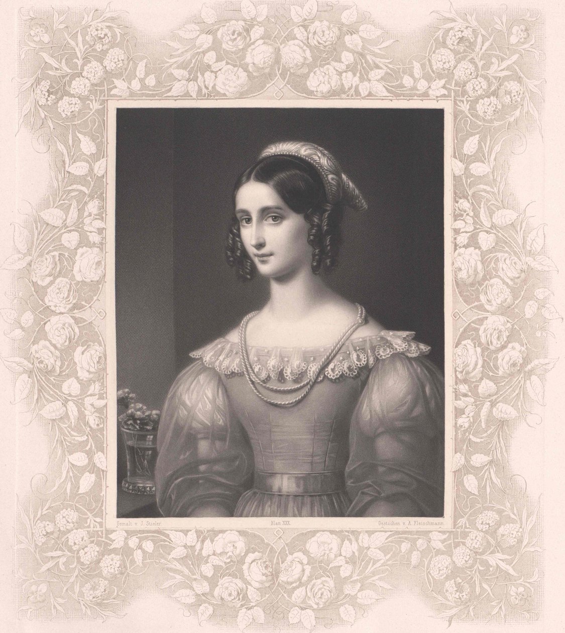 Regina Daxenberger (imprimir) de Artist Unknown