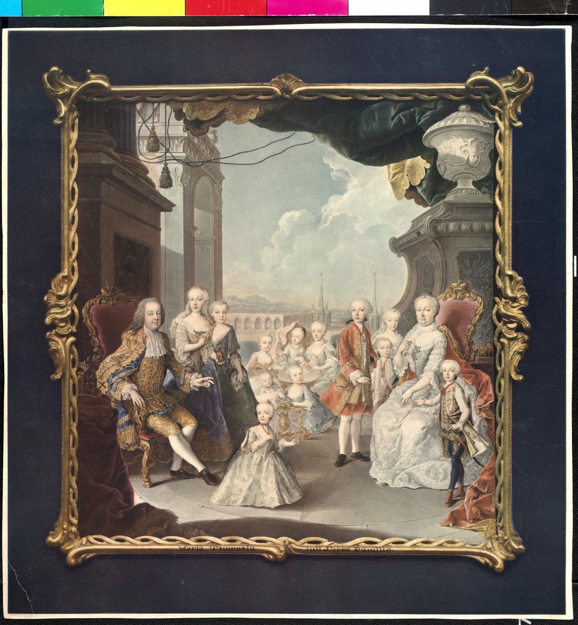 Emperatriz romano-alemana 1717 - 1780 María Teresa de Artist Unknown