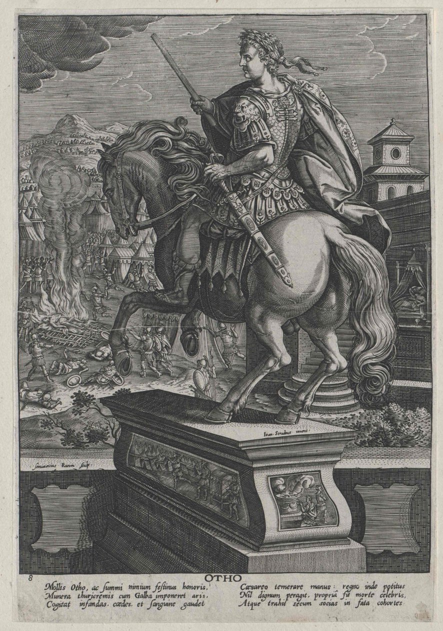 El emperador romano Otho de Artist Unknown