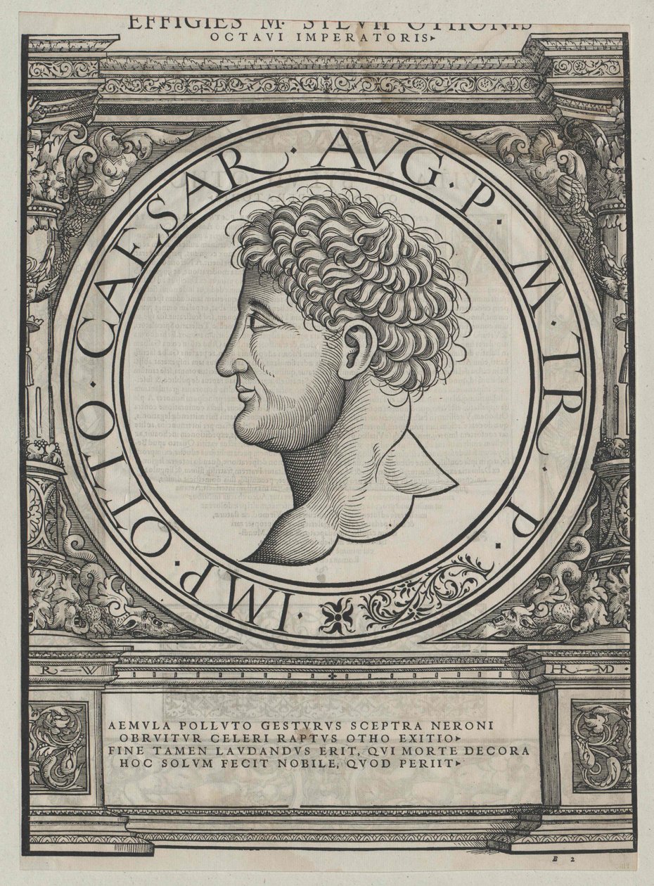 El emperador romano Otho de Artist Unknown