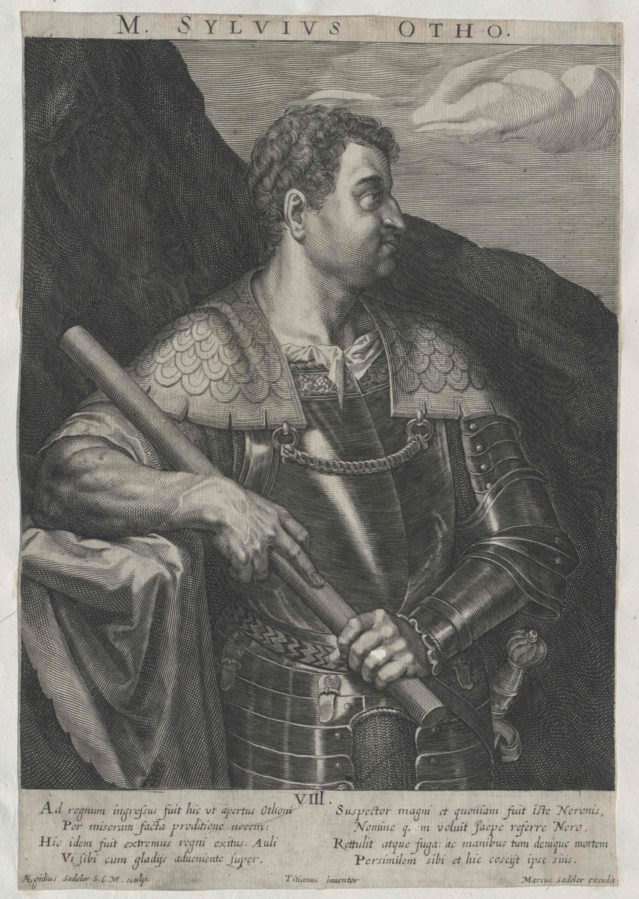 El emperador romano Otho de Artist Unknown