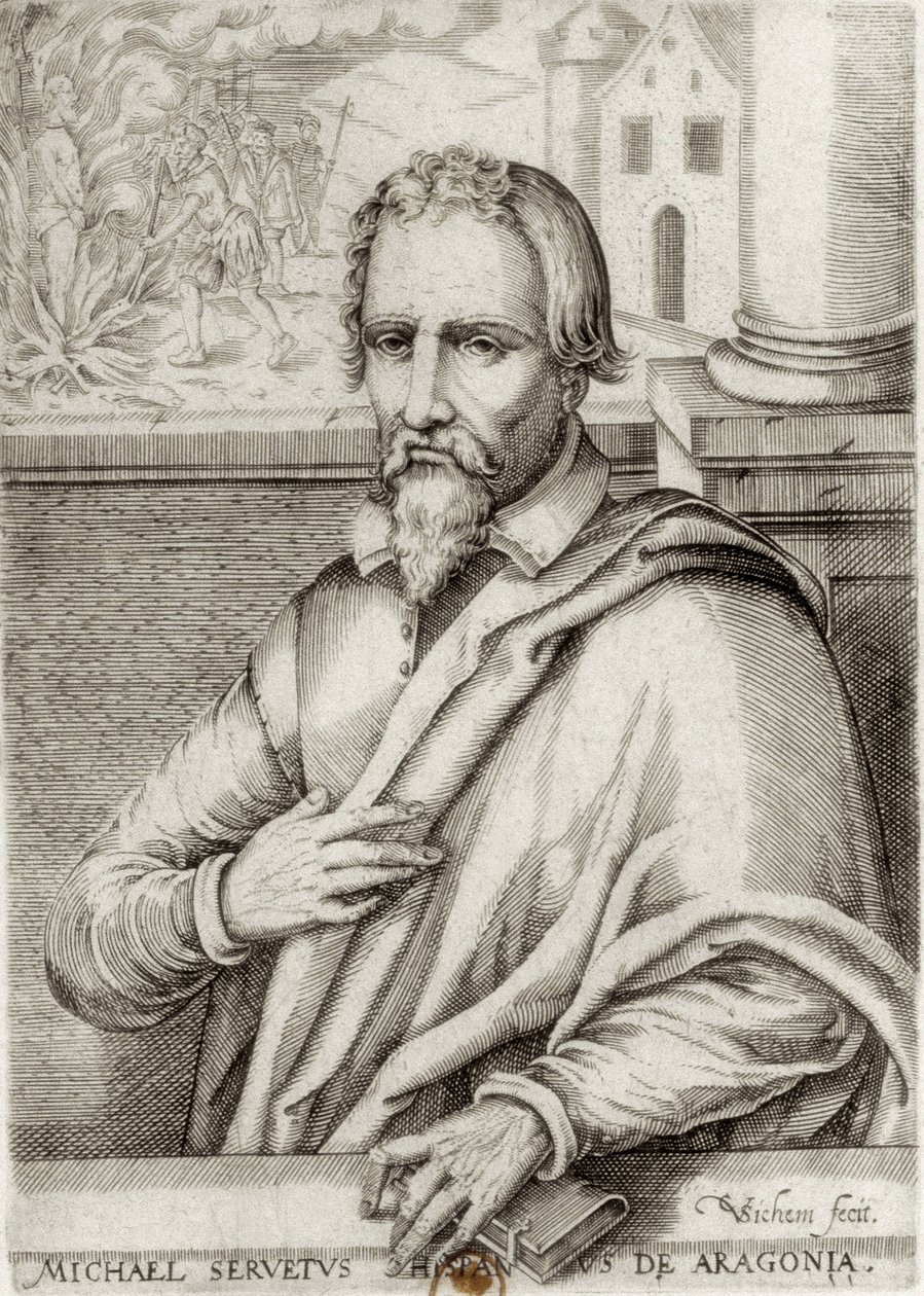 SERVET, Miguel (1511-1553). Médico y teólogo español. Xilografía. FRANCIA. ILE-DE-FRANCE. París. Biblioteca Nacional de Artist Unknown