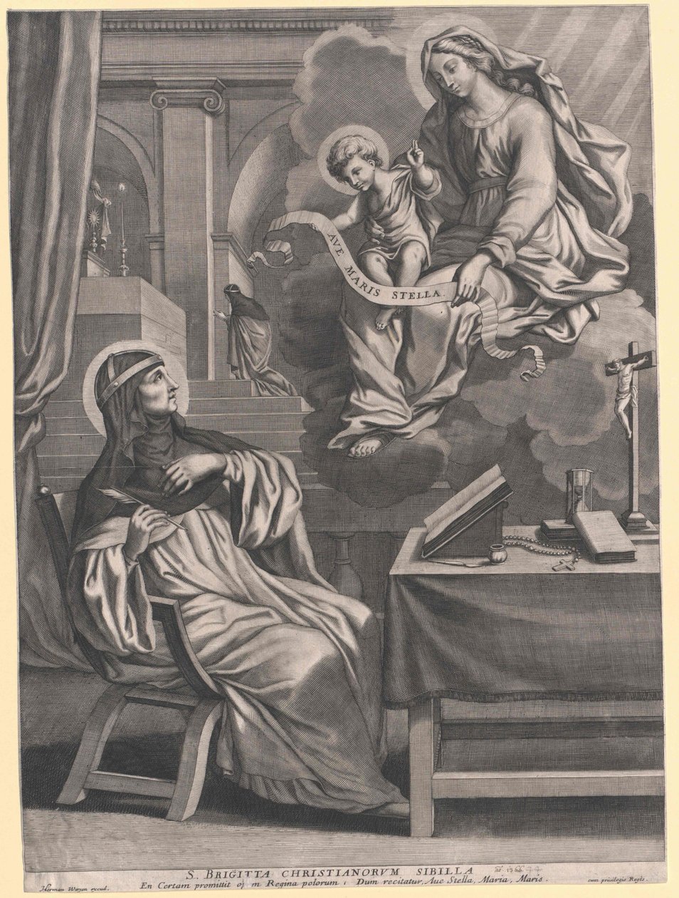 Santa Brígida de Suecia de Artist Unknown