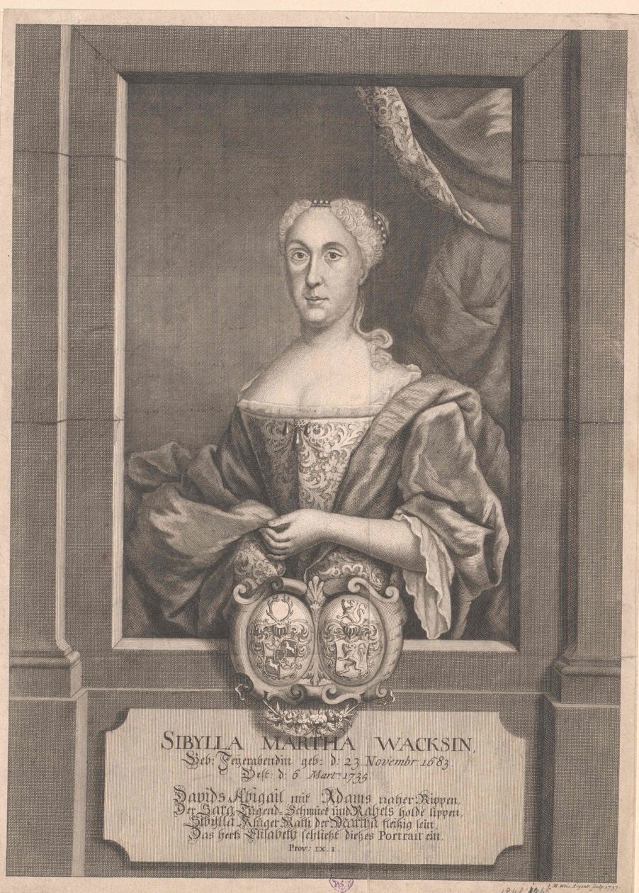 Sibylla Marta fin de obra de Artist Unknown