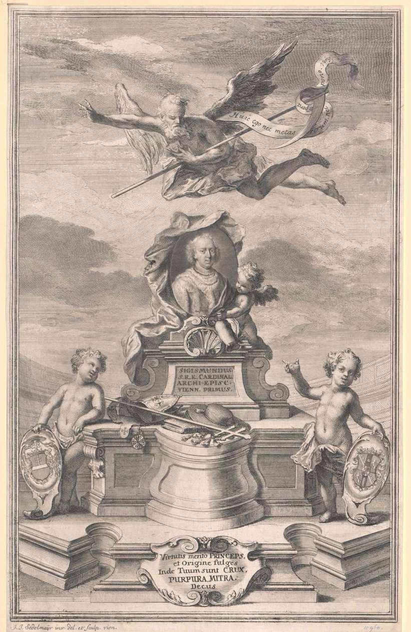 Segismundo Barón Kollonitz de Kollegr00640000 (impresión) de Artist Unknown