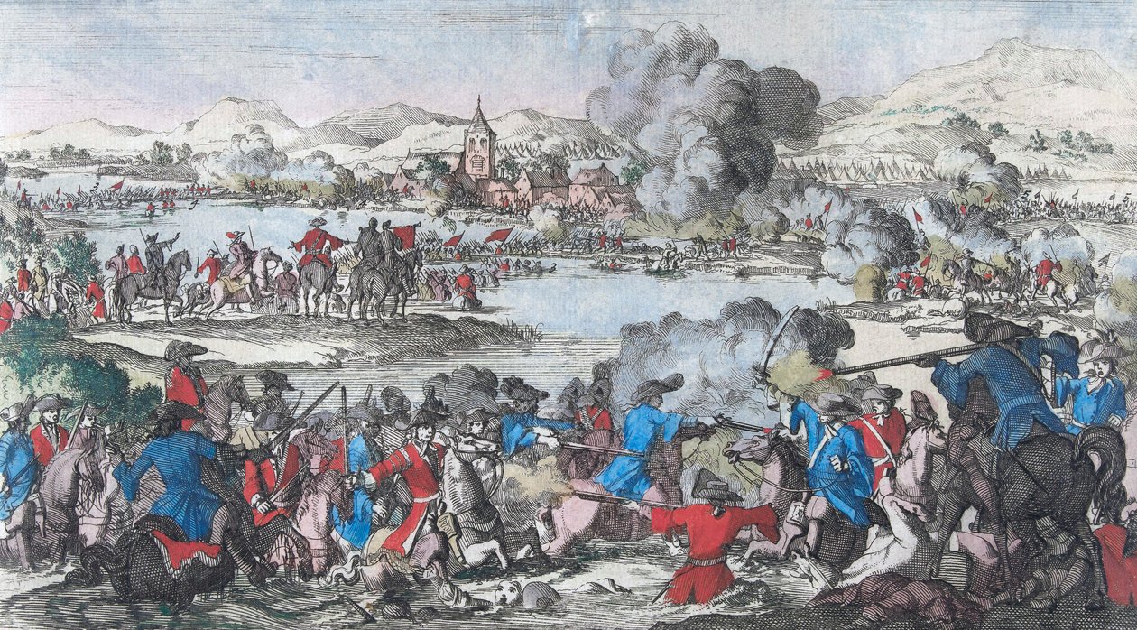 La batalla del Boyne de Artist Unknown