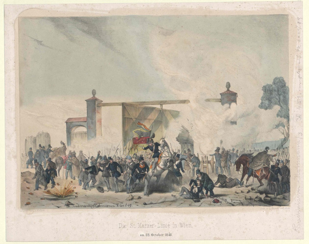 La línea de San Marx en Viena de Artist Unknown